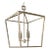 Currey & Co. Modern Large SIlver Finished Denison Lantern For Sale