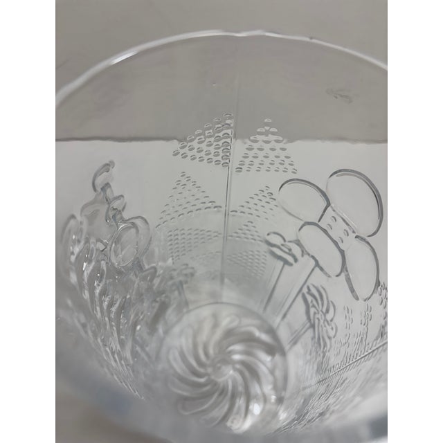 Iittala Vintage Iittala Finland 'Flora' Glass Pitcher For Sale - Image 4 of 10