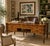 An impressive antique Italian writing desk or partner’s desk, distinguished by richly figured walnut veneers, extensive...