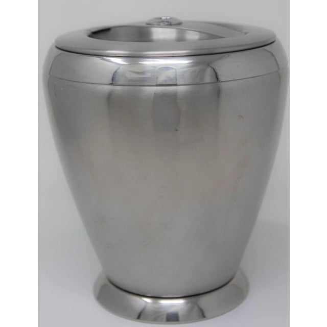 Villeroy & Boch Villeroy and Boch Bogart Chrome Ice Bucket With Liner and Lid For Sale - Image 4 of 11