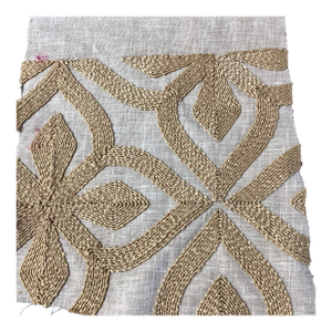 Sample of Fabric Used in the Cowtan & Tout Golden 20” Pillow
