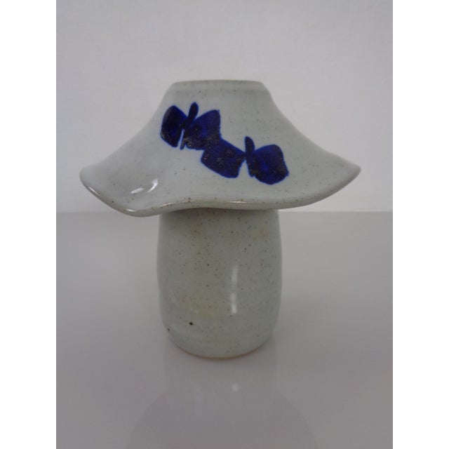 Danish studio ceramic vase by Jette Andersen from the 1960s. This piece has an attribution mark, I am sure that it is...