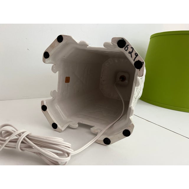 Chapman Fretwork Pagoda Lamp & Shade For Sale - Image 14 of 14