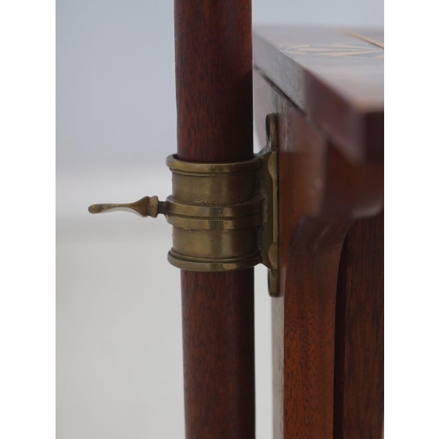 Wood Rob Mullard Federal Style Inlaid Mahogany Firescreen For Sale - Image 7 of 15