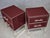 Italian Bedside Tables in Hand-Carved Wood and Steel from Justfurnituress SRL, Set of 2 For Sale - Image 6 of 11