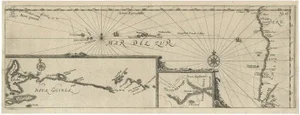 Antique Map of the South Sea, 1621