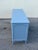 Gray 1970s French Provincial Blue Gray Lacquered Dresser of Twelve Drawers For Sale - Image 8 of 11