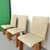Wood Chairs with Tripod Structure and Beige Leather Upholstery, 1970s, Set of 6 For Sale - Image 7 of 17