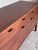 Newly restored mid century walnut credenza, featuring beautiful walnut grain and combination storage capabilities of small...