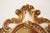 Rococo Authentic Vintage Italian Florentine Gilt Mirror For Sale - Image 3 of 9