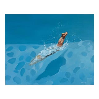 "Connecting the Dots" Original Modern Oil Painting, by Jennifer Hohlfelder For Sale