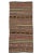 Textile Vintage Striped Wool Turkish Kilim Rug-5′ × 10′6″ For Sale - Image 7 of 7