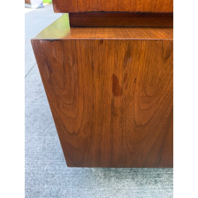 Wood Mid Century Modern Gentleman’s Chest For Sale - Image 7 of 12