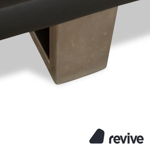 Animal Skin 6600 Three-Seater Black Sofa in Leather from Rolf Benz For Sale - Image 7 of 12