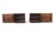Wood Mid 20th Century Pair of John Kapel Nightstands in Walnut, Attributed For Sale - Image 7 of 8