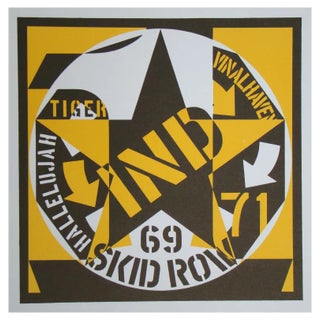 Robert Indiana, Self-Portrait 69, 1973, Lithograph For Sale