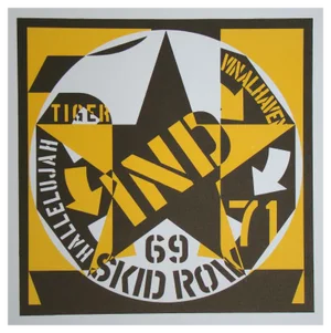 Robert Indiana, Self-Portrait 69, 1973, Lithograph