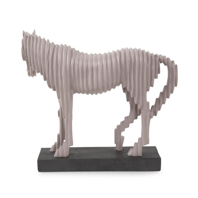 Kenneth Ludwig Chicago Minimalist Horse Sculpture For Sale - Image 4 of 8