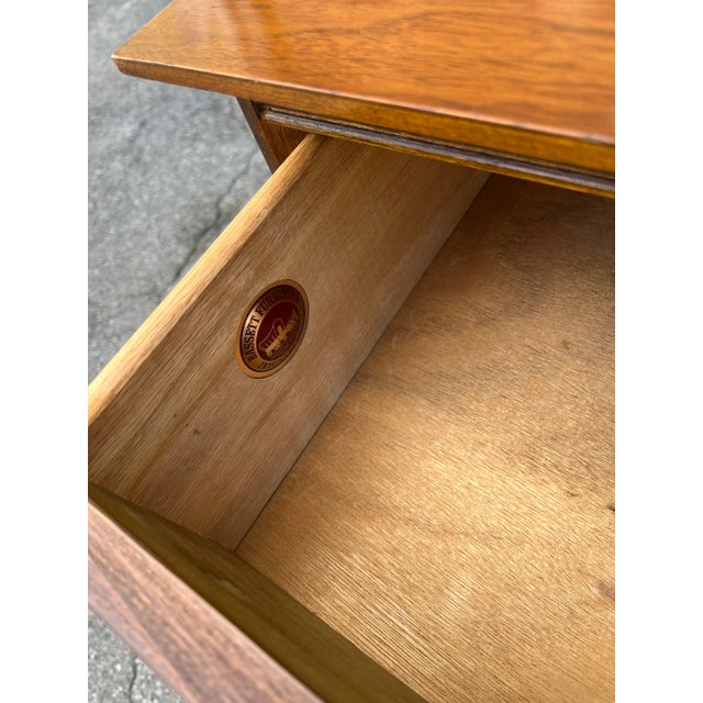 Bassett Mayan Dresser With Mirror For Sale - Image 9 of 12