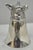 Vintage Pewter Fox Head Silver Plated Stirrup Cup Hunting Equestrian Shot Glass For Sale - Image 11 of 13