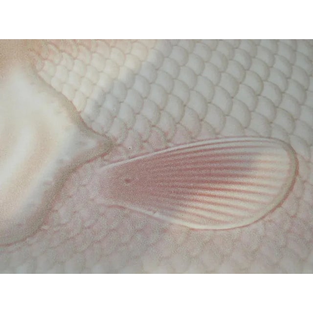 Mid-Century Modern Large Salins Les Bains Ceramic Serving Dish, France 1950s For Sale - Image 3 of 7