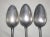 Up for sale is a rare set of 3 late antique 18th century German pewter spoons. They're made of thick pewter and have...