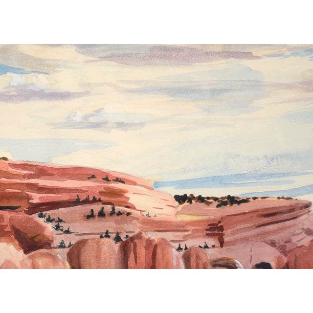 American "Red Rock Country" - Desert Landscape by Betty Jenkins For Sale - Image 3 of 11