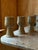 Handmade Speckled Stoneware Goblets, Set of 8 For Sale - Image 17 of 18
