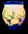 Yellow Nonni’s Hand-Painted Biscotti Jar For Sale - Image 8 of 11