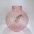 Pink Cenedese Pink Scavo Spherical or Globe Shaped Murano Glass Vase For Sale - Image 8 of 13