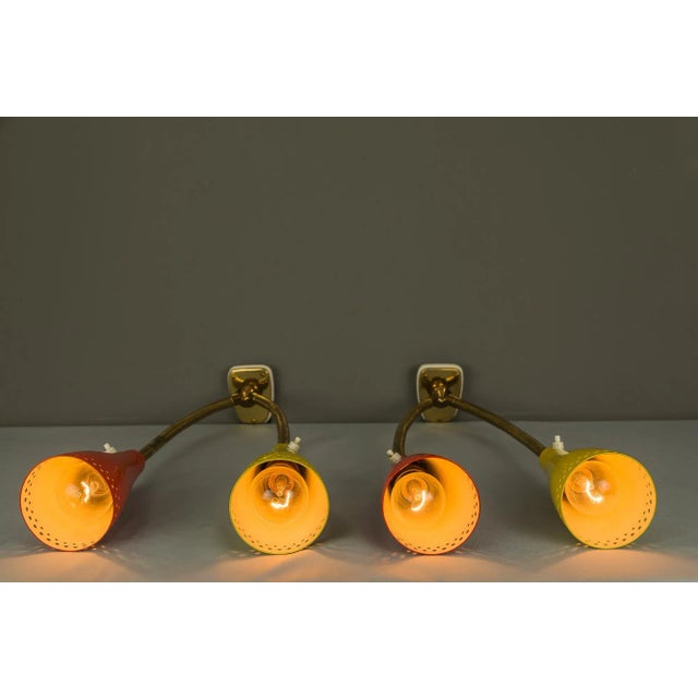 Kalmar Sconces by J. T. Kalmar for Kalmar, 1950s, Set of 2 For Sale - Image 4 of 11