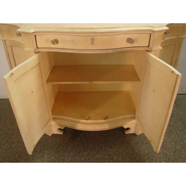 2000 - 2009 Century French Style Cream Color Credenza For Sale - Image 5 of 11