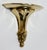 Hollywood Regency Vintage Brass Wall Shelf For Sale - Image 3 of 6