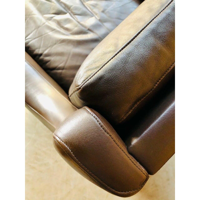 Vintage Danish Leather Lounge Chair by Georg Thams, 1960s For Sale - Image 10 of 13