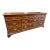 1980s Drexel Heritage Burl Mahogany Wood "18th Century Collection" Dresser For Sale