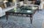 Large coffee table for a large living room. 5’x7’. Perfect condition. Purchased at an estate sale 20 years ago.