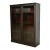 Stickley Brothers Style Antique Arts & Crafts Mahogany Double Bookcase Cabinet, Circa 1900 For Sale