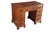 Chippendale 1940s Mid Century English Chippendale Style Walnut Kneehole Typewriter Writing Desk For Sale - Image 3 of 14