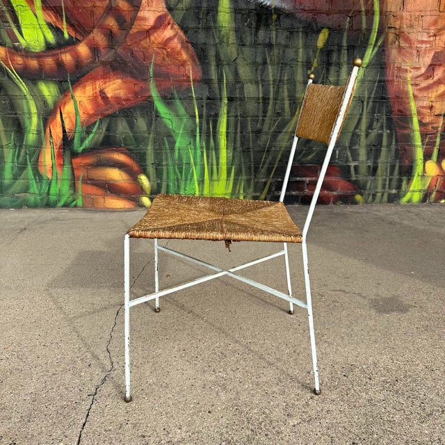 Mid-Century Modern Milo Baughman for Murray Furniture Iron Chair For Sale - Image 3 of 11