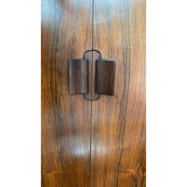 Mid-Century Danish Cocktail Cabinet attributed to Helge Vestergaard Jensen, 1950s For Sale - Image 14 of 16