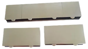3 Pieces Brass Desk Set, Set of 3