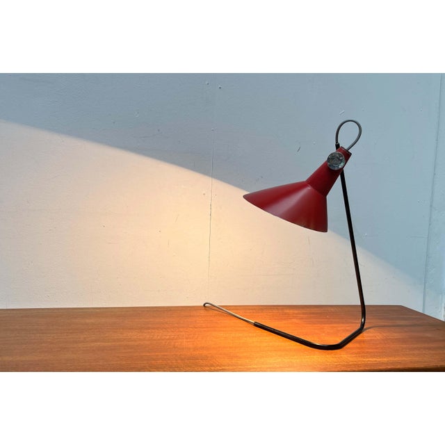 Mid-Century Minimalist Model ST30 Table Lamp by Josef Hurka for Kovona, 1960s For Sale - Image 18 of 18