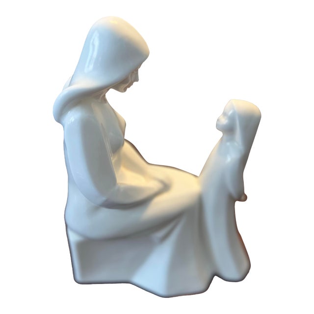 Vintage Royal Doulton Mother and Daughter Figurine For Sale