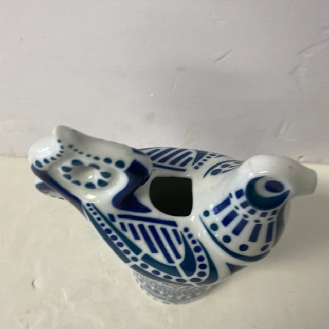 1980s Vintage Sargadelos Chicken Ceramic Creamer For Sale - Image 5 of 7