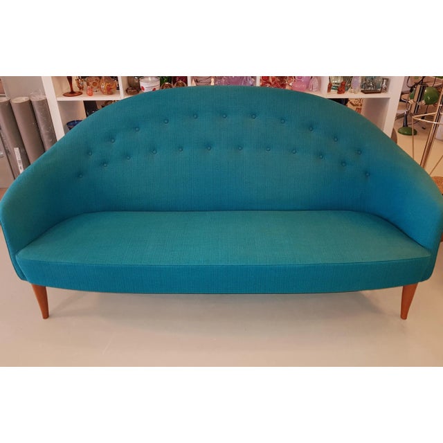 Paradiset Sofa by Kerstin Hörlin Holmquist for Nordiska Kompaniet, 1958 For Sale - Image 10 of 17