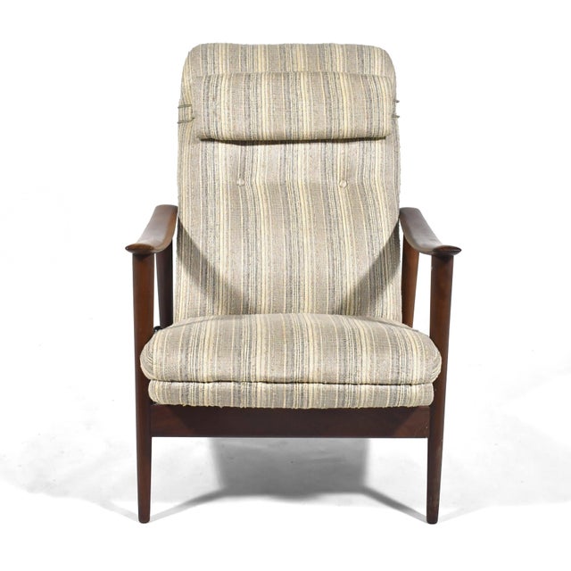 Mid-Century Modern Arnt Lande "Combi Star" Reclining Lounge Chair by Stokke Mobler For Sale - Image 3 of 11
