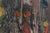 Jan Geppert Lesn Opowies II Signed Modernist Abstract Oil Painting Canvas 1960s For Sale In Detroit - Image 6 of 7