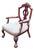 Victorian Carved Walnut Country House Library Armchair with Lion Paws Feet For Sale