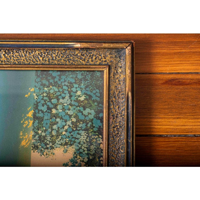 1922 Maxfield Parrish “Daybreak” House of Art Color Lithograph, Period Framed For Sale - Image 9 of 11