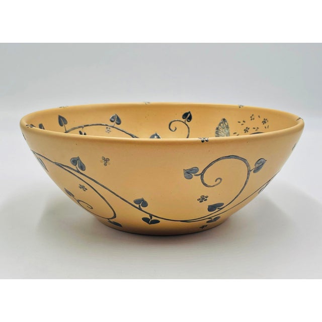 Emilia Castillo Emilia Castillo Porcelain & Silver Butterfly Bowl, Taxco, 2009 For Sale - Image 4 of 18